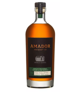 Amador Double Barrel Port Barrel Finish Rye Whiskey 750mL