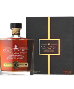 Calumet Farm 17 Year Bourbon Glass Decanter 100th Anniversary Release 750mL