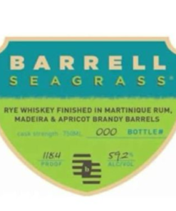 Barrell Whiskey Seagrass Rye Whiskey 750 mL
