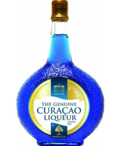 The Genuine Curacao Senior & Co Liqueur - Blue 750 mL