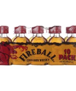 Fireball Cinnamon Whiskey 50mL 10-Pack