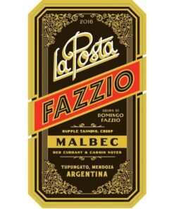 La Posta Argentina Fazzio Vineyard Malbec 750ml