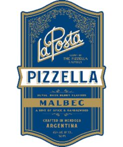 La Posta Valle De Uco Pizzella Family Vineyard Malbec 750ml