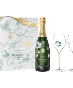 Perrier Jouet Belle Epoque Luminous Brut Champagne Kit with 2 Glasses