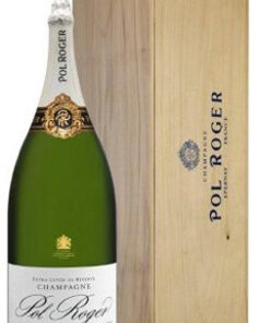 Pol Roger Brut Reserve Methuselah (6 ltr) in Wood Box