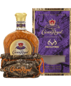 Crown Royal x REALTREE Fine De Luxe Limited Edition Camo Bag 750mL