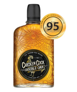 Chicken Cock Double Oak 10 Year Kentucky Whiskey 750 mL
