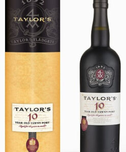 Taylors 10 Year Old Tawny Port 75cl in Gift Tube