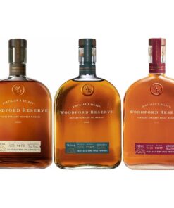 Woodford Bourbon, Rye, & Wheated Whiskey Value Bundle