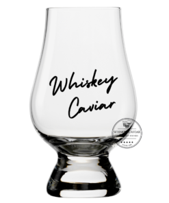 Laser Engraved Glencairn Glass "Whiskey Caviar"