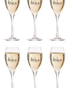 ChampagneDirect.co.uk. Ayala Champagne Glasses - Set of 6
