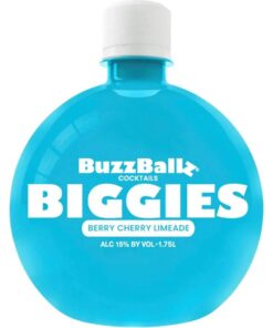 Buzzballz Biggies Berry Cherry Limeade Pre-Mixed Cocktails 1.75L