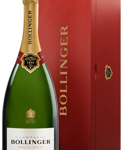 Bollinger Special Cuvee Jeroboam (3 ltr) in Red Wood Box