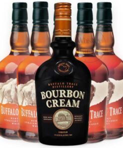 Buffalo Trace 4 Pack & Bourbon Cream Value Bundle 750 mL