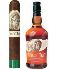 Buffalo Trace Bourbon & Buffalo Trace Churchill Cigar Value Bundle