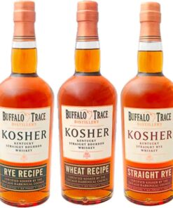 Buffalo Trace Kosher Recipe Rye, Wheat, Straight Rye Bundle 750 mL