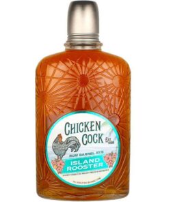 Chicken Cock Island Rooster Rum Barrel Rye Whiskey 750 mL