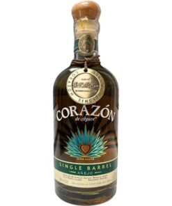Corazon De Agave Single Barrel Anejo Aged in W.L. Weller Bourbon Barrels 750 mL