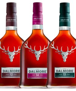 The Dalmore 12, 14, & 15 Year Scotch Whisky Value Bundle 750 mL