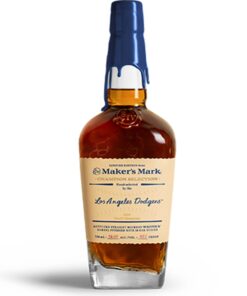 Maker's Mark Bourbon Whiskey Dodgers Champion Selection Edition 750 mL