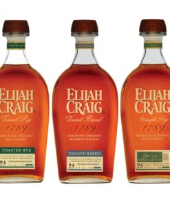 Elijah Craig Toasted Rye, Toasted Barrel, & Rye Value Bundle 750 mL