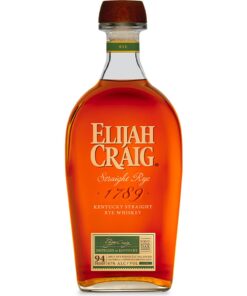 Elijah Craig Straight Rye Whiskey 750 mL