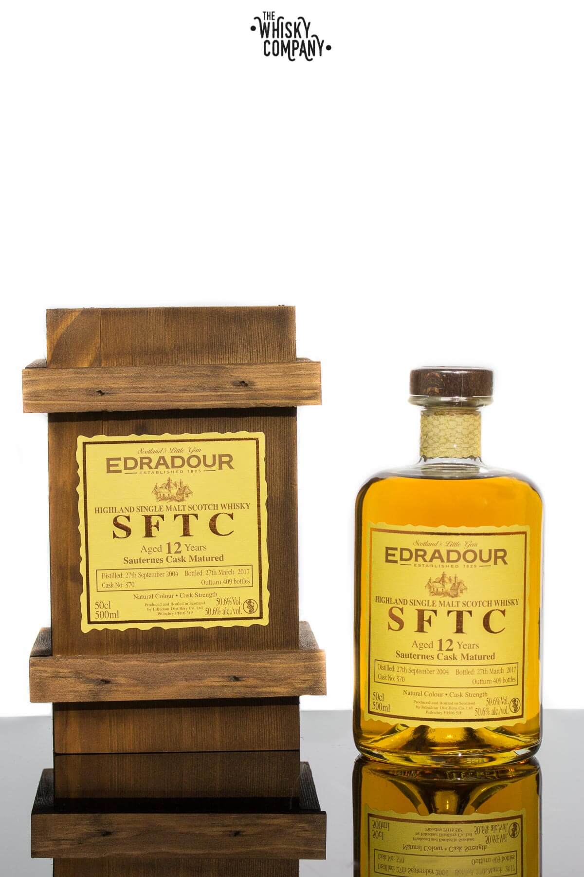 Edradour SFTC Aged 12 Years Sauternes Cask Matured Single Malt Scotch Whisky
