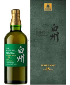 Hakushu 18 Years Peated Malt 100th Anniversary Japanese Whisky 700 mL