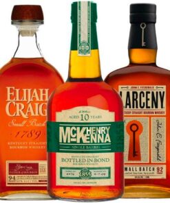 Henry McKenna, Larceny Small Batch, & Elijah Craig Small Batch Value Bundle 750 mL