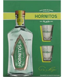 Hornitos Plata Tequila Gift Set 750 mL
