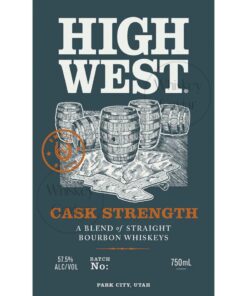 High West Cask Strength Blended Bourbon 750 mL