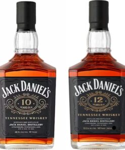 Jack Daniel's 10 & 12 Year Old Whiskey Value Bundle 700 mL