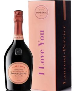 Laurent-Perrier Cuvée Rosé 75cl in I Love You Tin