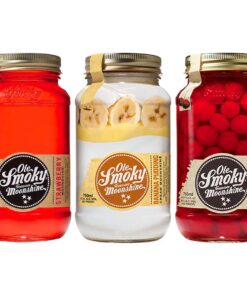 Ole Smoky Strawberry, Banana Pudding, & Cherries Value Bundle 750 mL