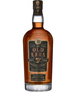 Old Ezra 7 Year Old Barrel Strength Straight Bourbon Whiskey 750 mL