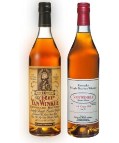 Old RIP Van Winkle 10 Year & Pappy Van Winkle 12 Year Lot B Value Bundle 750 mL