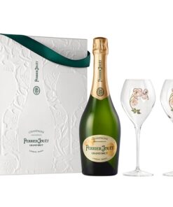Perrier-Jouet Grand Brut 75cl + 2 Flutes Set