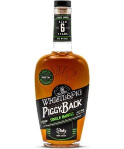 WhistlePig PiggyBack Rye: Stake F1 Team KICK Sauber Single Barrel 750 mL