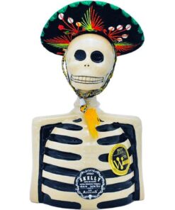 Los Azulejos Skelly Tequila Anejo 750 mL