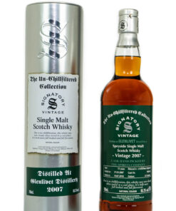 Dram Full Exclusive Glenlivet 2007 Aged 11 Years Single Malt Scotch Whisky – Signatory Vintage (700ml)