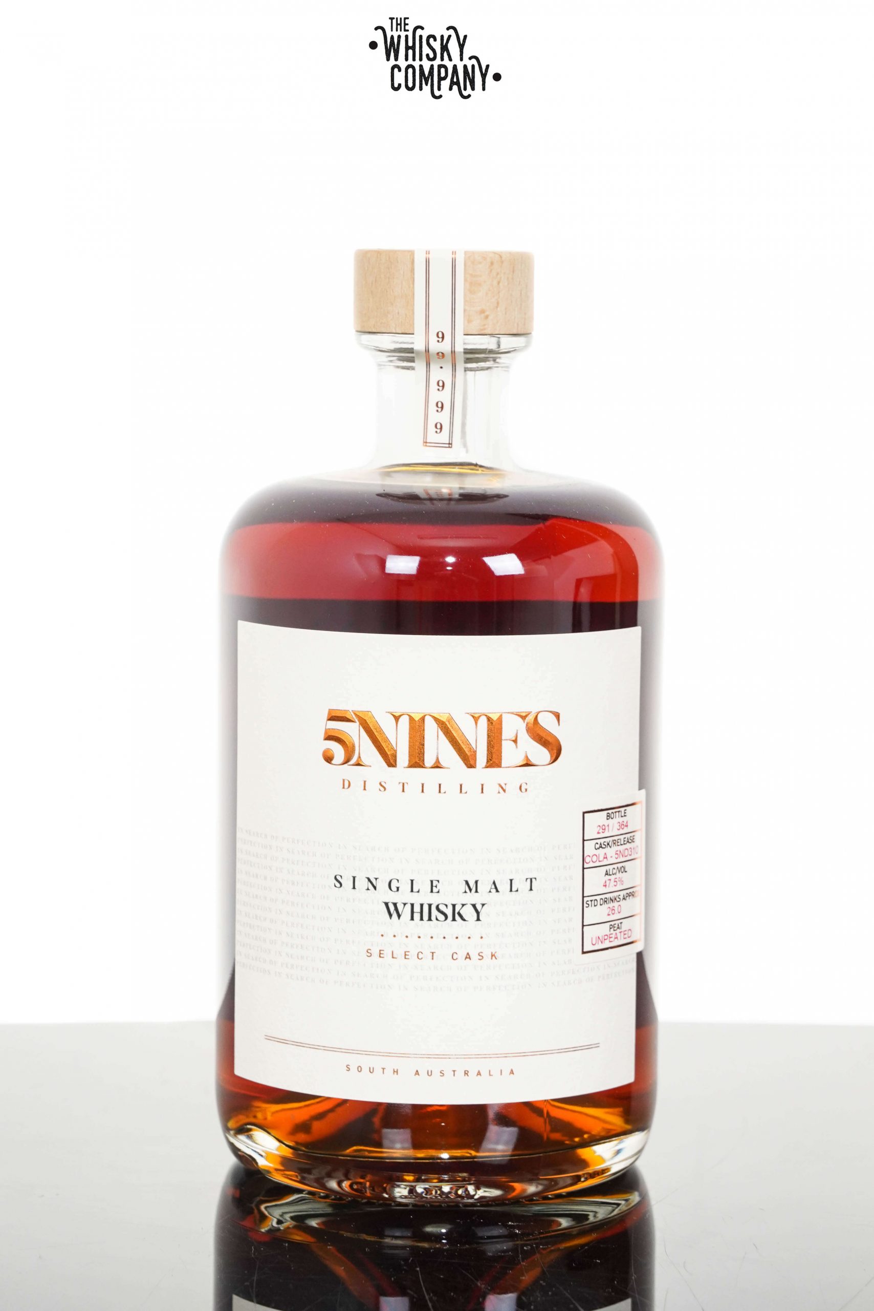 5Nines Cola Cask Australian Single Malt Whisky