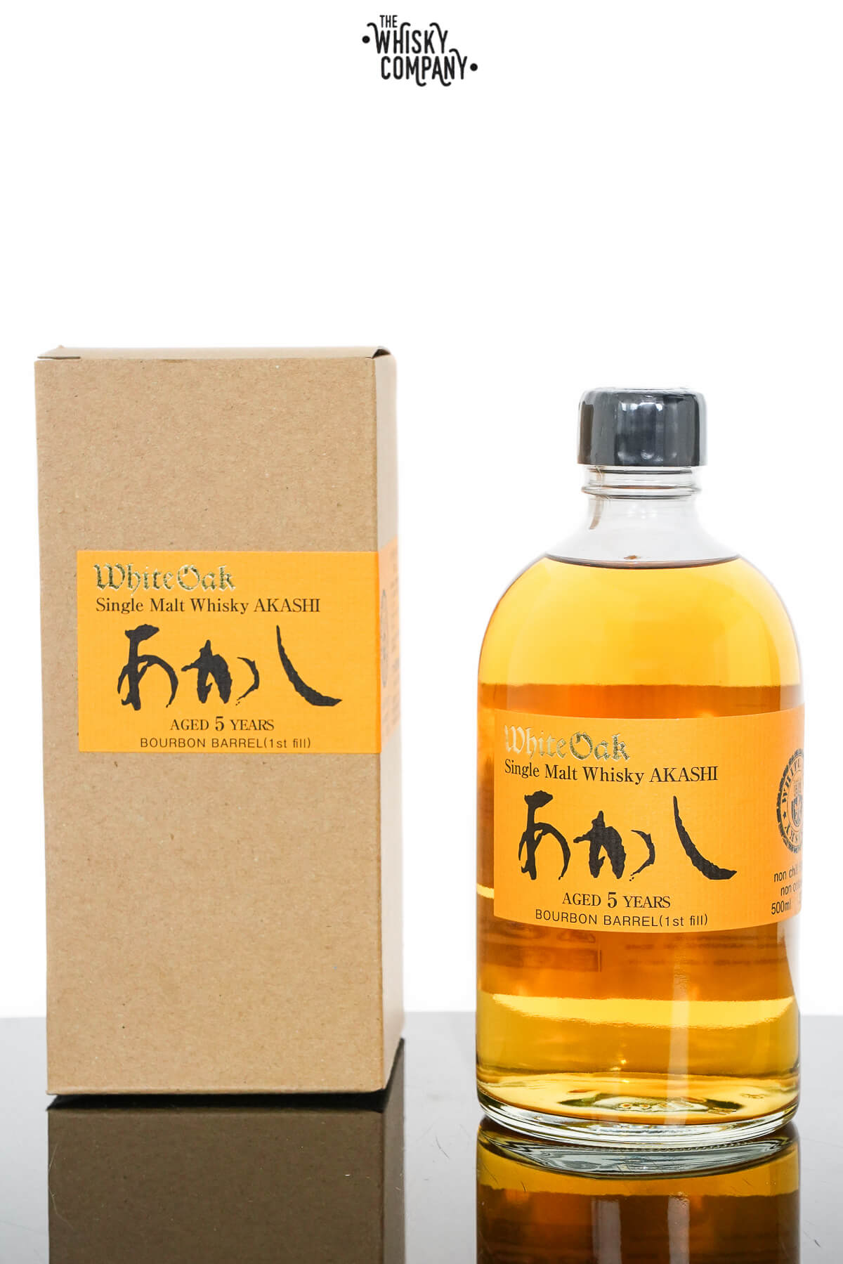 Akashi White Oak 5 Years Old | Japanese Single Malt Whisky | First Fill Bourbon Matured