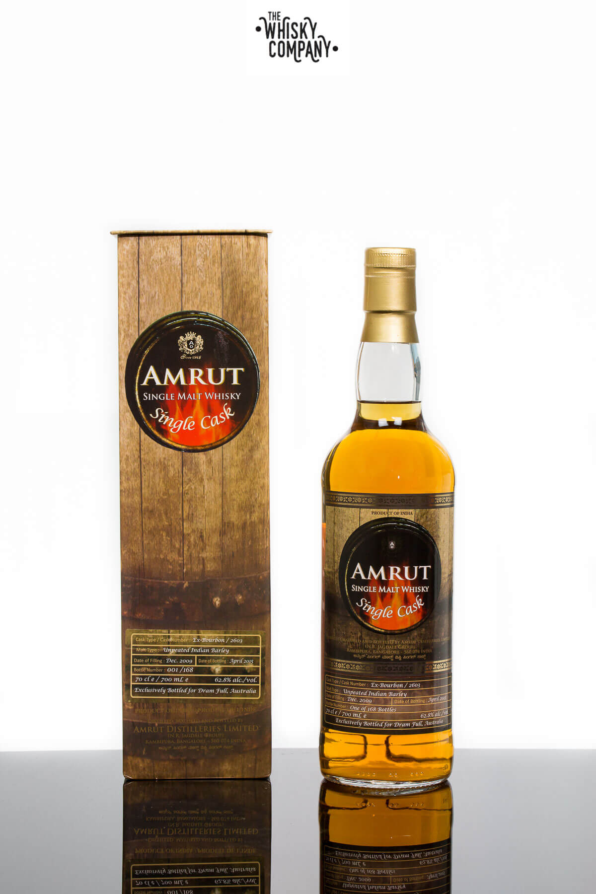 Amrut Single Cask Barrel 2603 Indian Single Malt Whisky