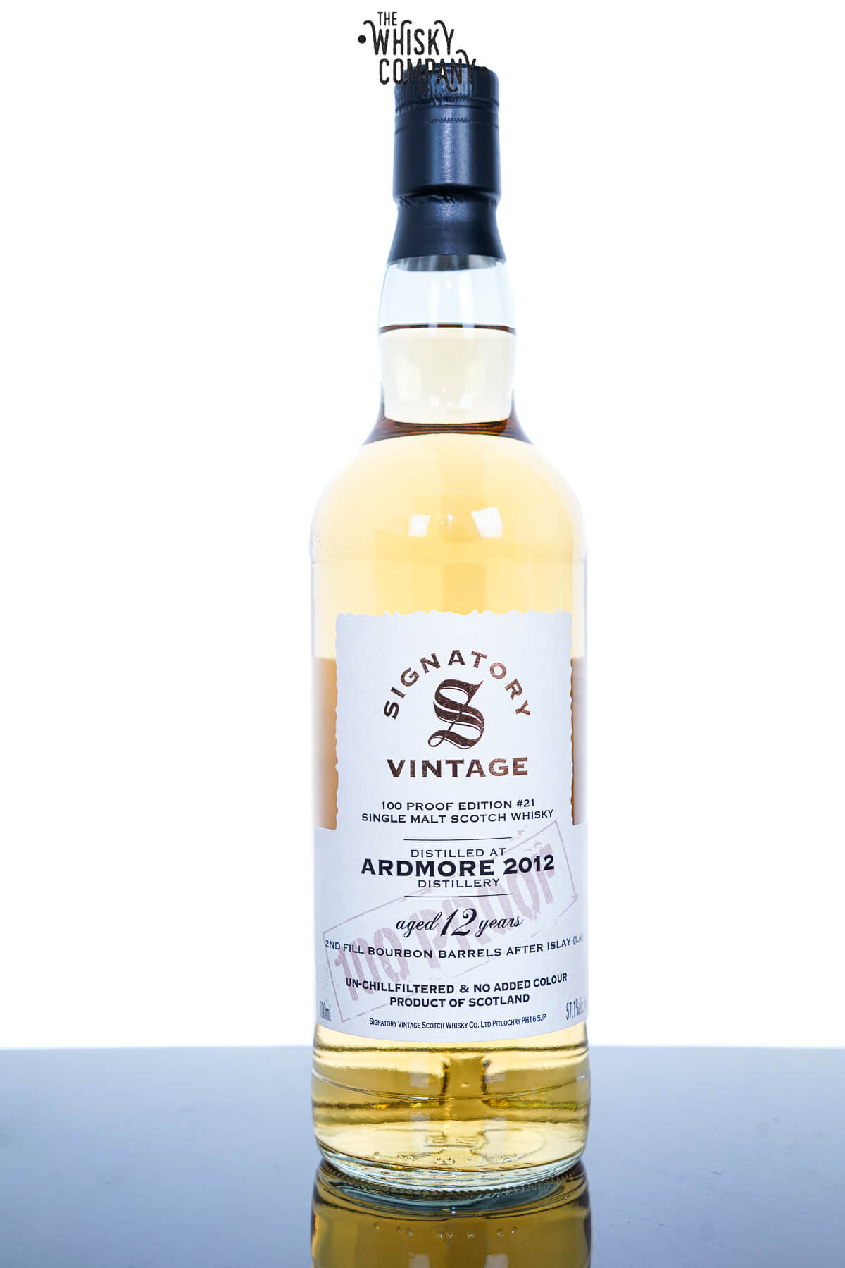 Ardmore 2012 Aged 12 Years | 100 Proof Collection | Signatory Vintage