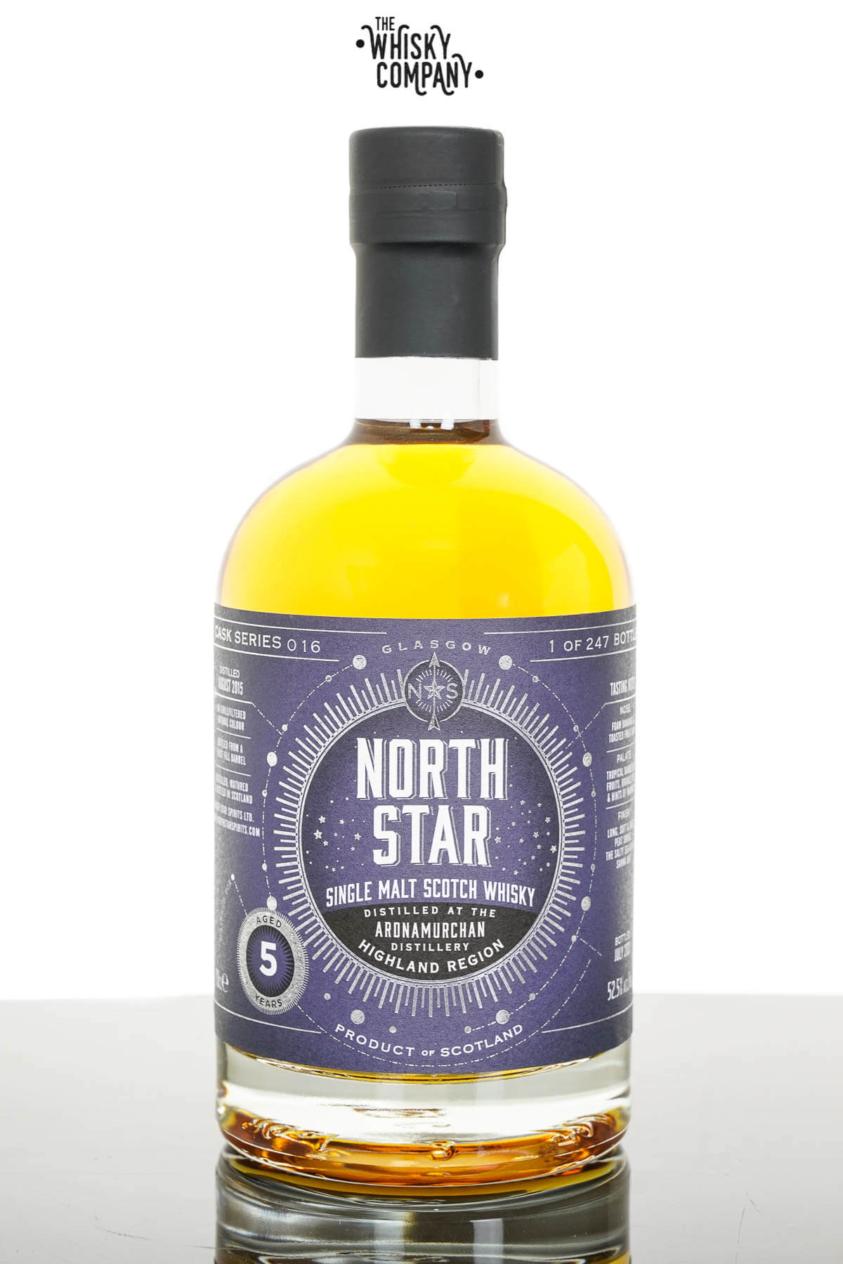 Ardnamurchan 2015 Aged 5 Years | Single Malt Scotch Whisky | North Star