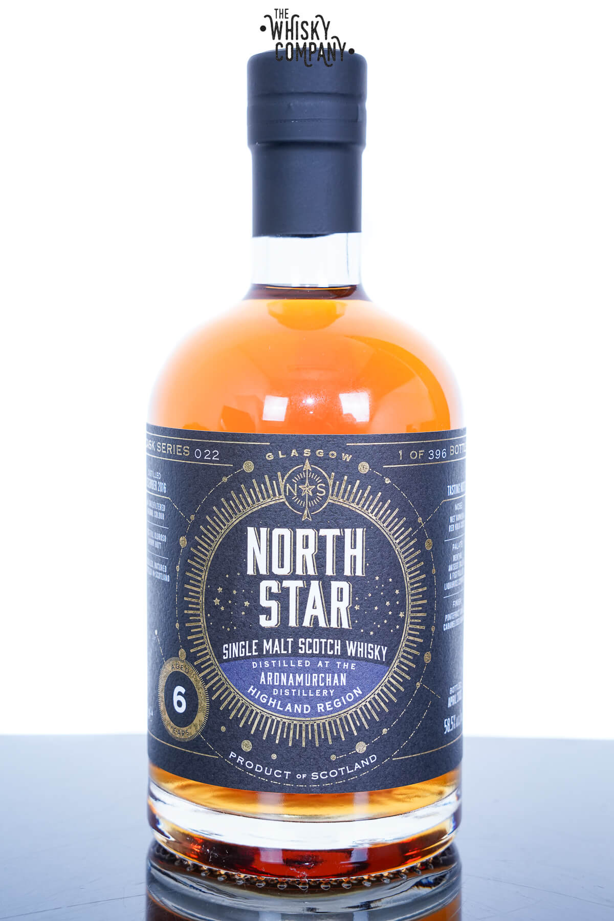 Ardnamurchan 2016 Aged 6 Years | Single Malt Scotch Whisky | North Star