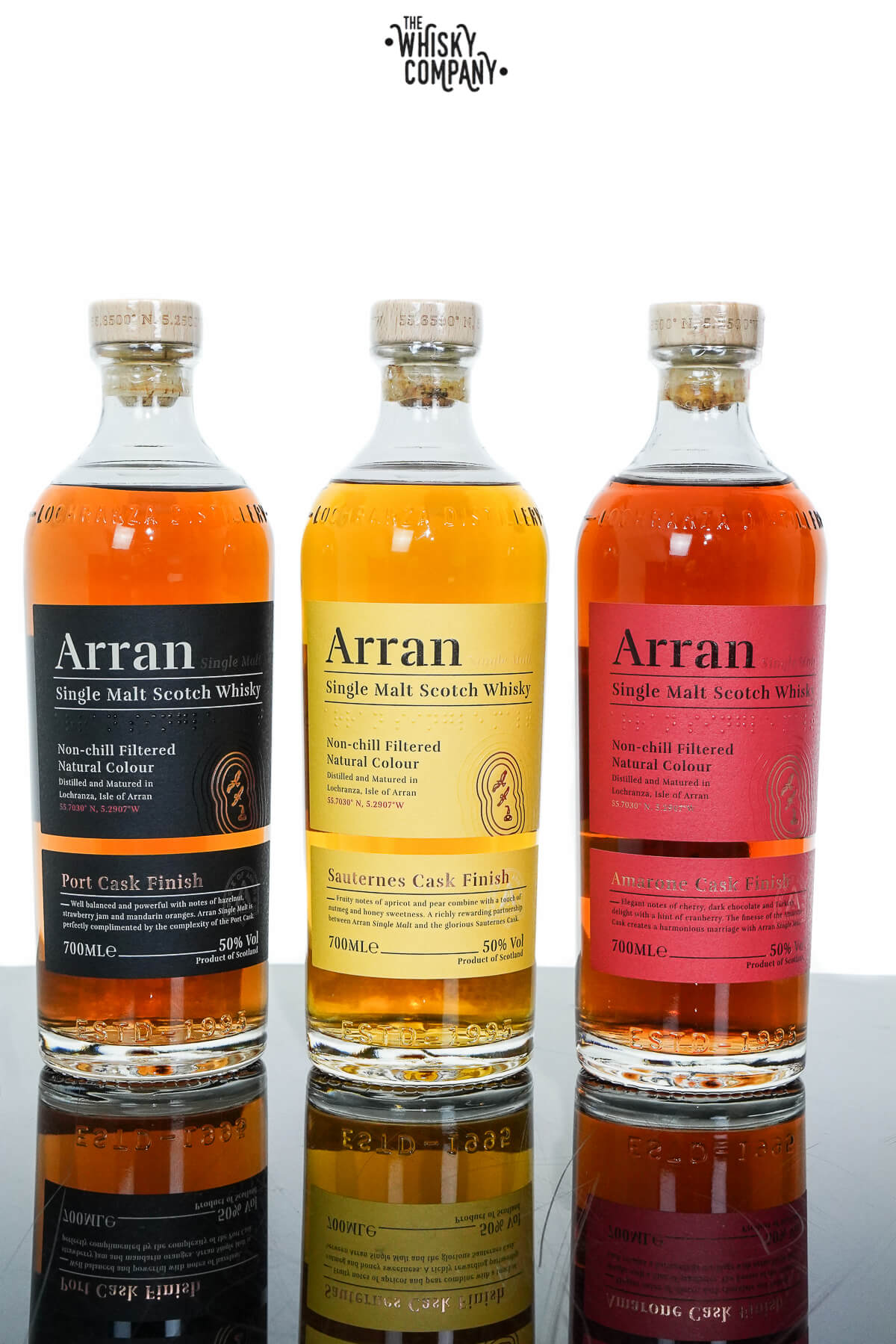 Arran Cask Finish Trio | Single Malt Scotch