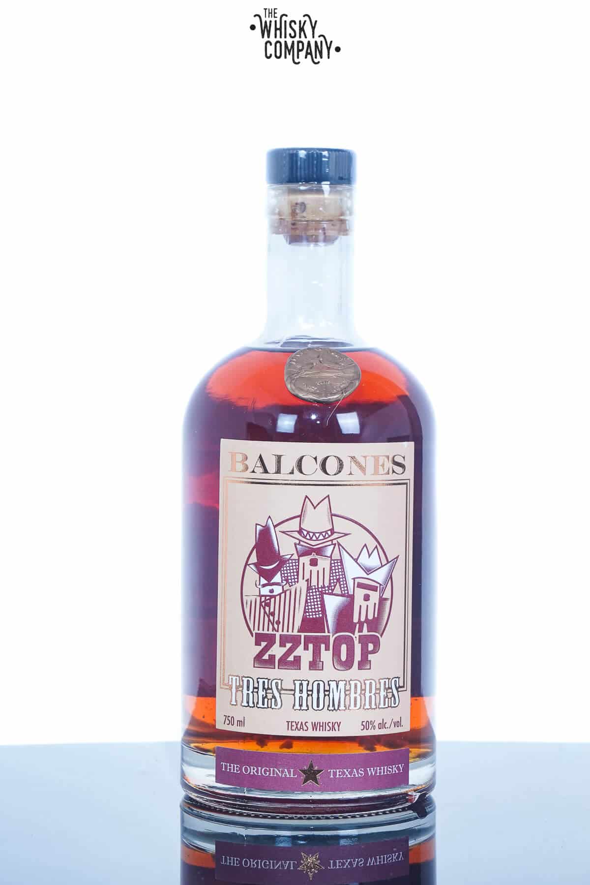 Balcones ZZ Top Tres Hombres Texas Whisky