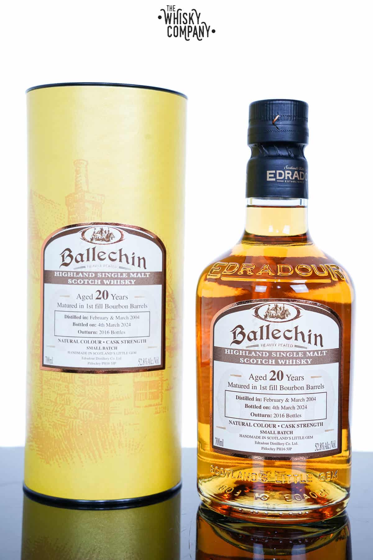 Ballechin 2004 Aged 20 Years | Bourbon Cask Matured | Scotch Whisky
