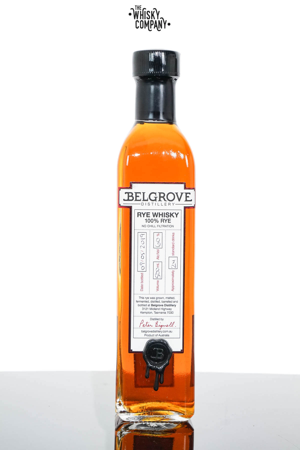 Belgrove Rye Pinot Cask | Australian Whiskey